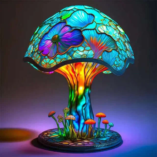 European Retro Mushroom Desk Lights GLR SHOPPING