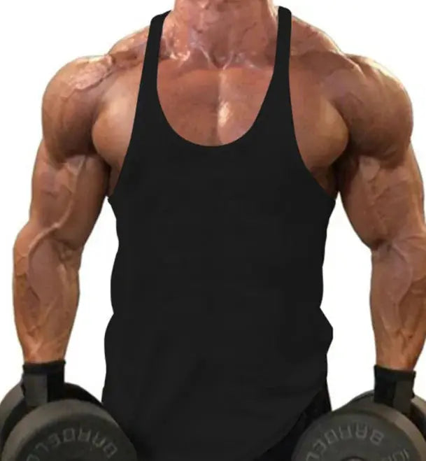 Men's Athletic Printed Gym Workout Bodybuilding Tank Tops GLR SHOPPING