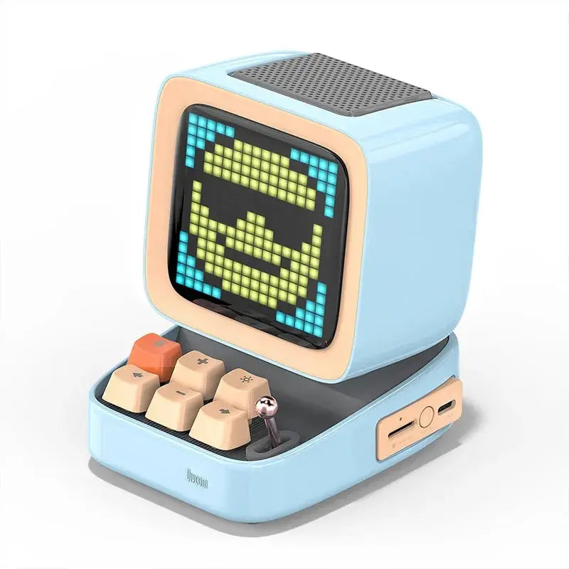 Retro Pixel Art Bluetooth Speaker and Alarm Clock GLR SHOPPING