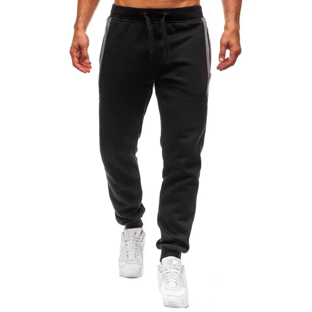 Men's Casual Twill Cotton Trousers: Gray, Long Ankle, Super Elastic GLR SHOPPING