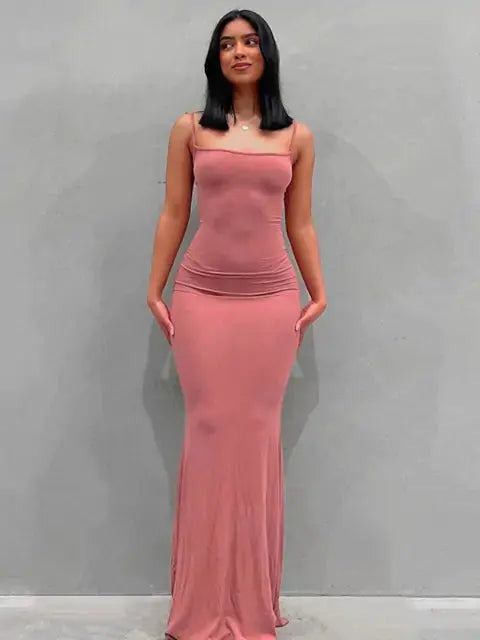 Backless Long Maxi Dress GLR SHOPPING