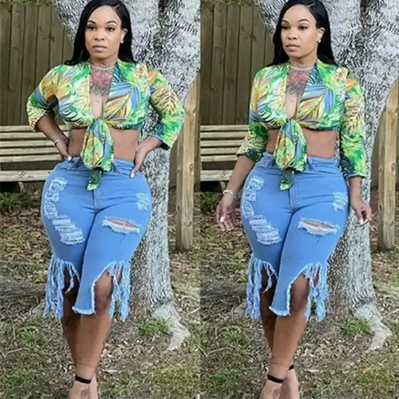 Denim Medium Ladies Pants GLR SHOPPING