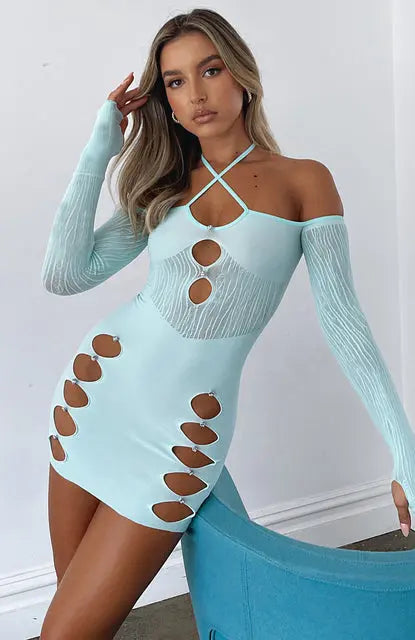 Casual Cutout Dress - GLR SHOPPING