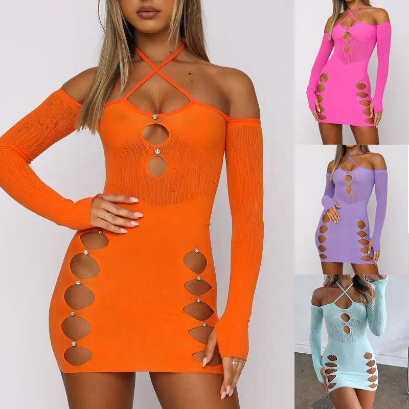 Casual Cutout Dress - GLR SHOPPING