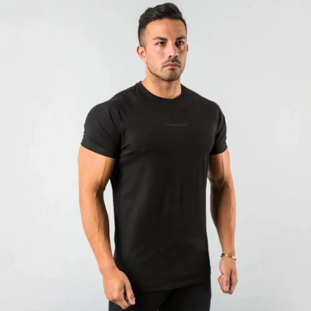 Men Fitted Gym T-Shirt - GLR SHOPPING