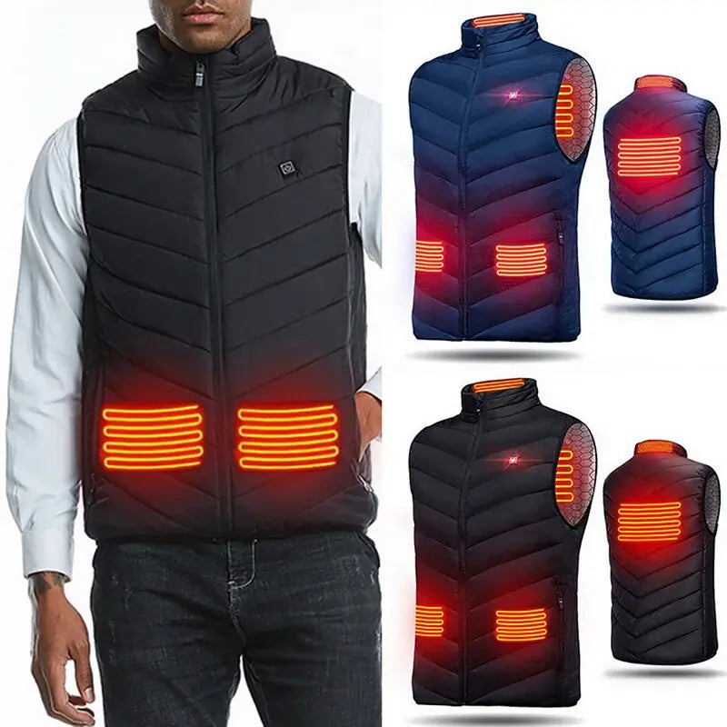 Men Winter Outdoor Heating Vest 2023 - GLR SHOPPING