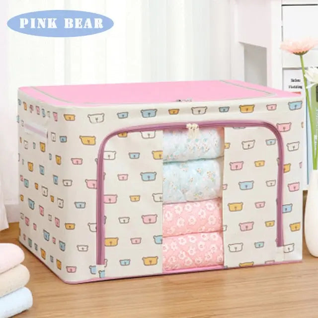 Oxford Cloth Folding Storage Box - GLR SHOPPING