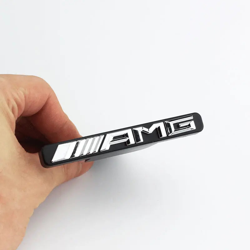 ABS Car Front Grille Badge Emblem T Shape Grill Sticker - GLR SHOPPING