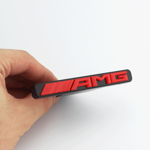 ABS Car Front Grille Badge Emblem T Shape Grill Sticker - GLR SHOPPING