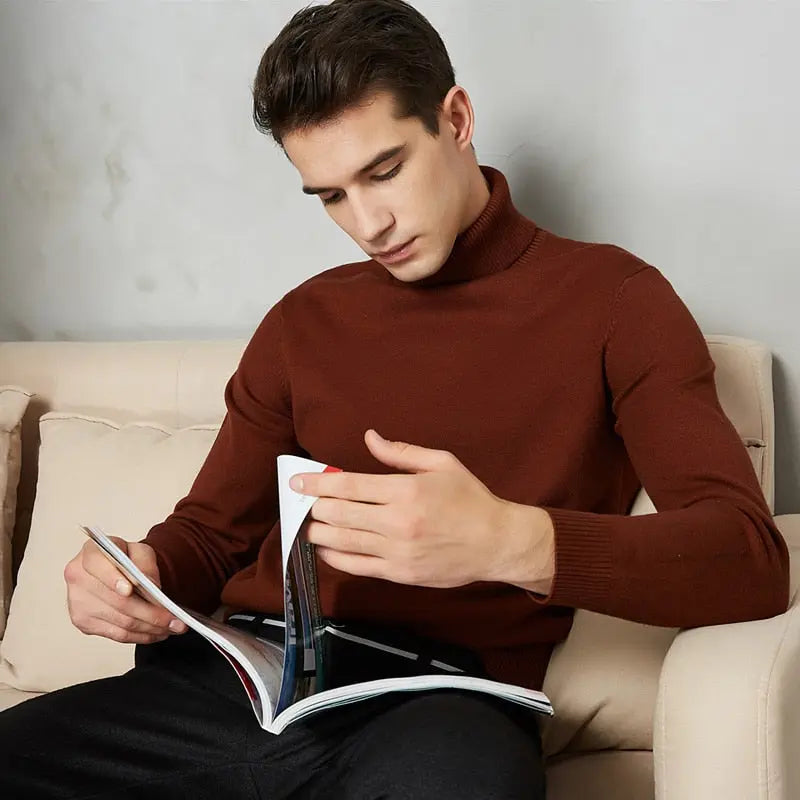 8 Color Turtleneck Sweater - GLR SHOPPING