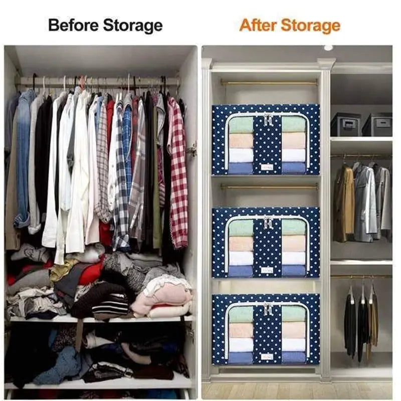 Oxford Cloth Folding Storage Box - GLR SHOPPING
