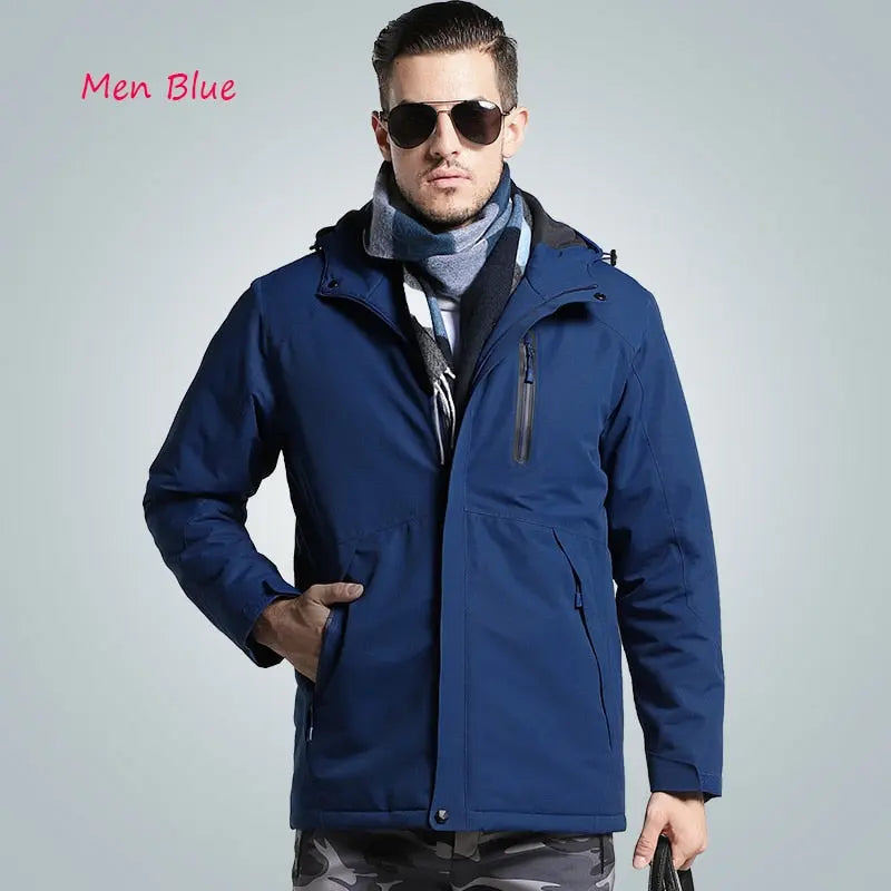 Winter Thick USB Heating Cotton Jackets - GLR SHOPPING
