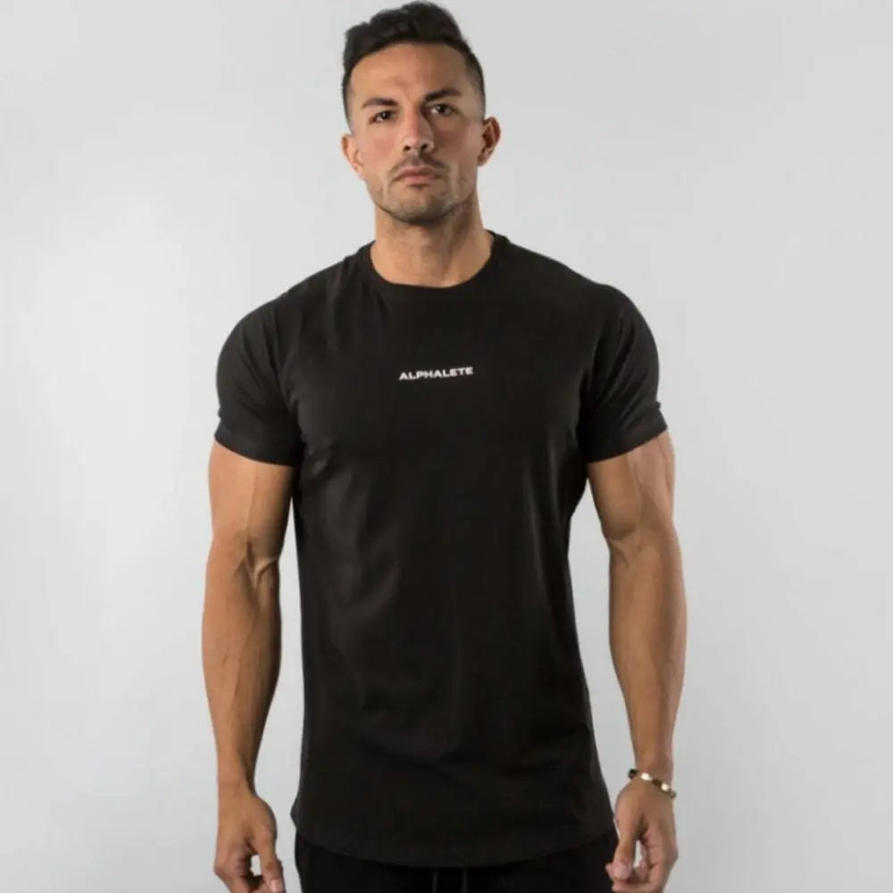 Men Fitted Gym T-Shirt - GLR SHOPPING