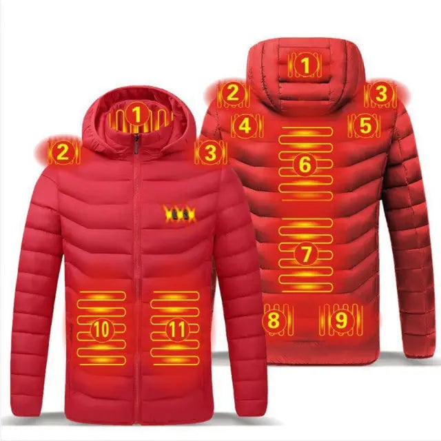 Unisex Winter Heating Jacket - GLR SHOPPING