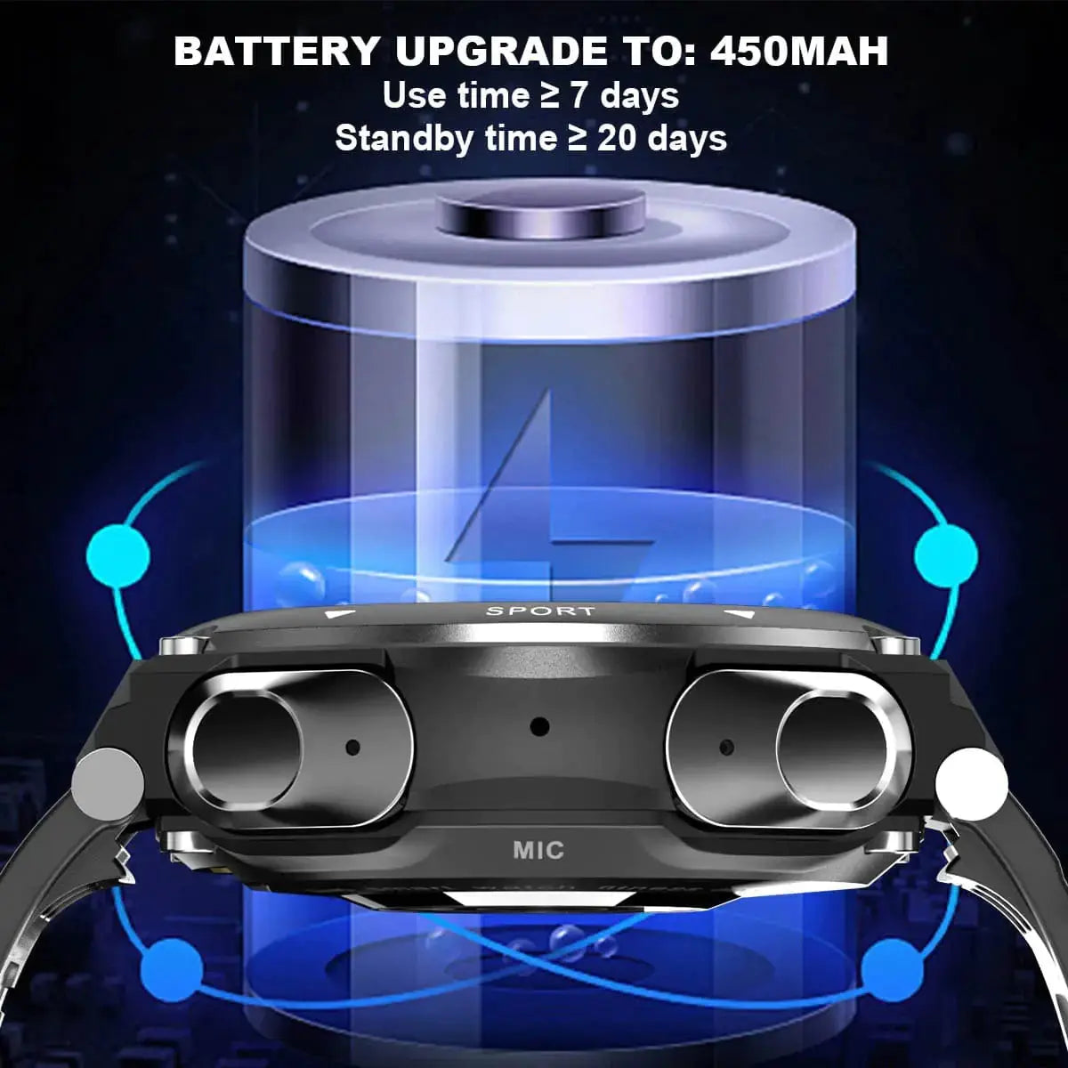 Oryon™ - Sports Smartwatch - GLR SHOPPING