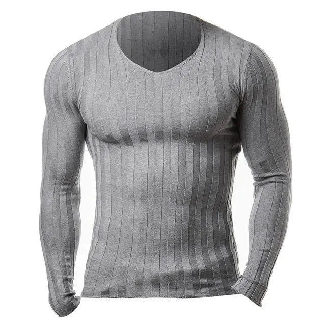 GRC Knitted Slim Long Sleeve - GLR SHOPPING
