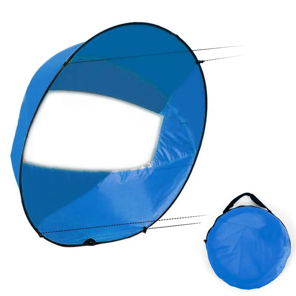 Clear window wind Sail Kayak rowing paddles Surfboard - GLR SHOPPING