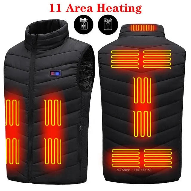Camouflage Heating Vest - GLR SHOPPING