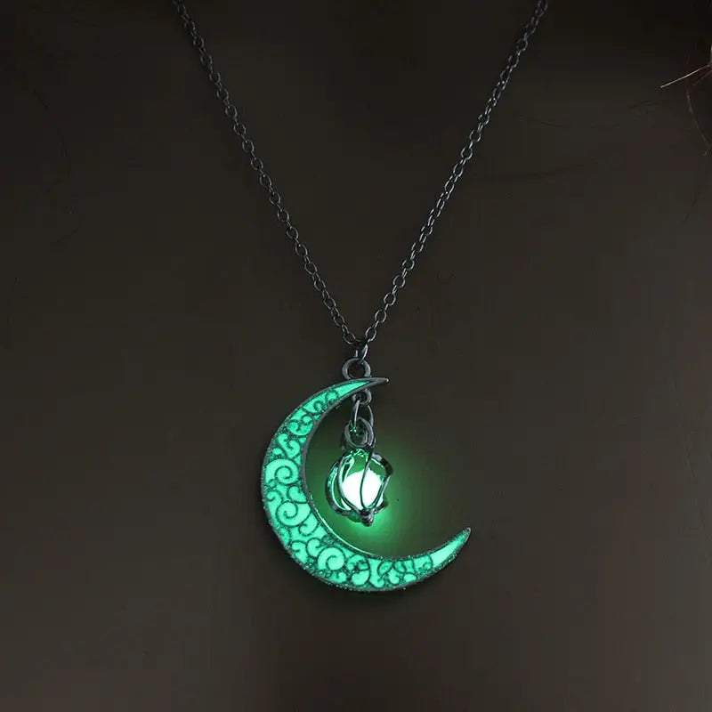 Moon Glowing Necklace - GLR SHOPPING