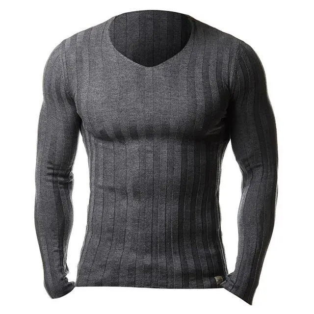 GRC Knitted Slim Long Sleeve - GLR SHOPPING