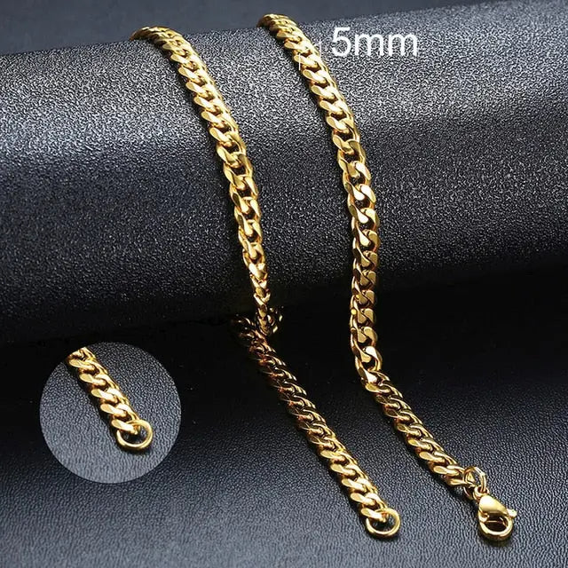 Cuban Chain Necklace for Men and Women - GLR SHOPPING