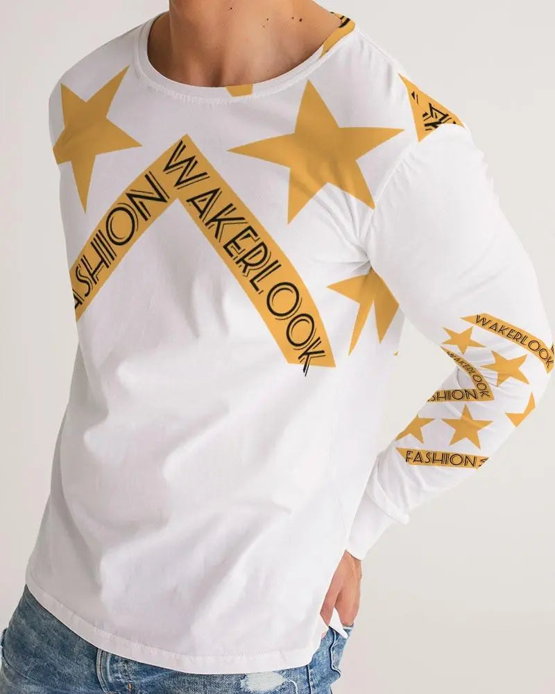 Men's Fashion Long Sleeve Wakerlook Tee - GLR SHOPPING