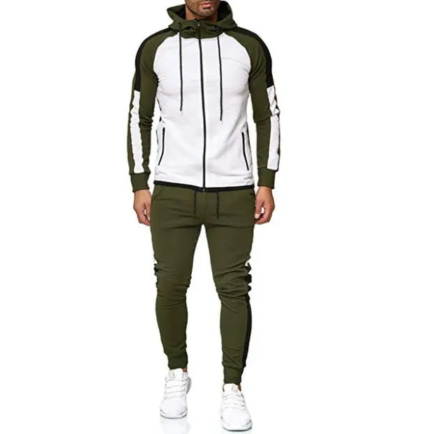 Men Hoodie Jacket + Pants Tracksuit - GLR SHOPPING