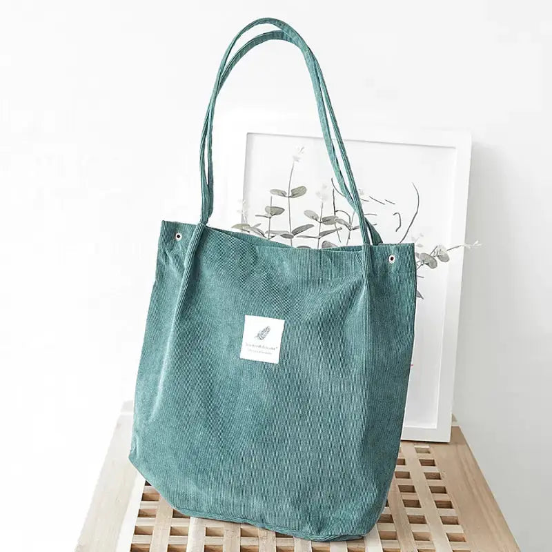 Women Corduroy Canvas Shoulder Bags - GLR SHOPPING