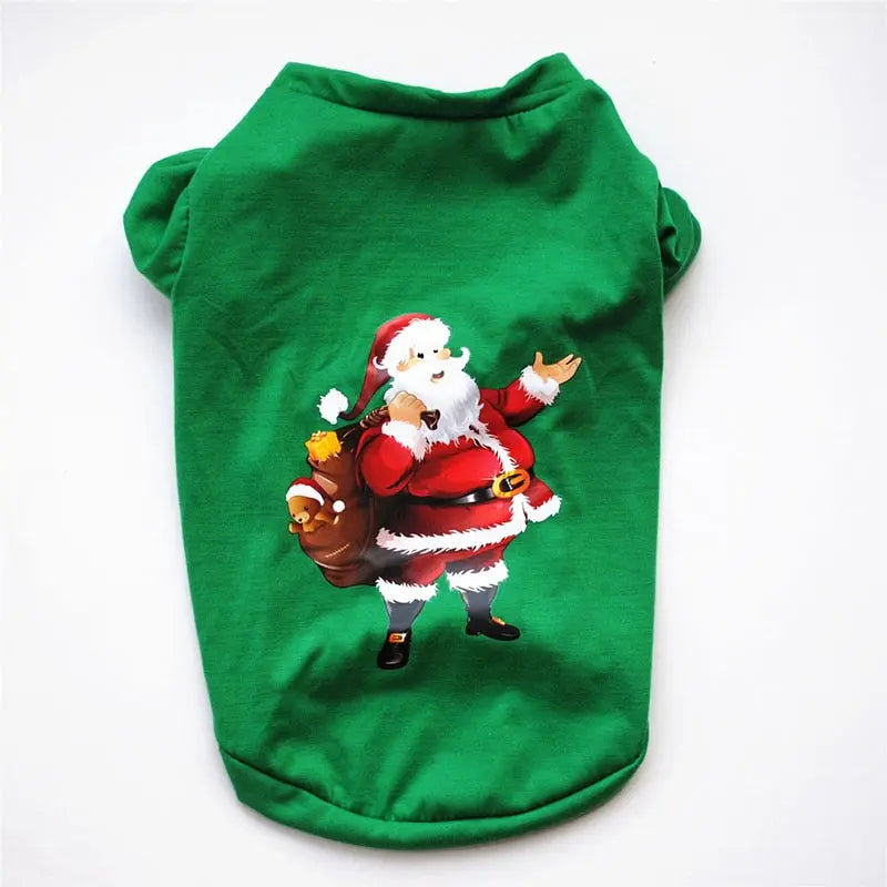 Cotton Christmas Pet Clothes - GLR SHOPPING
