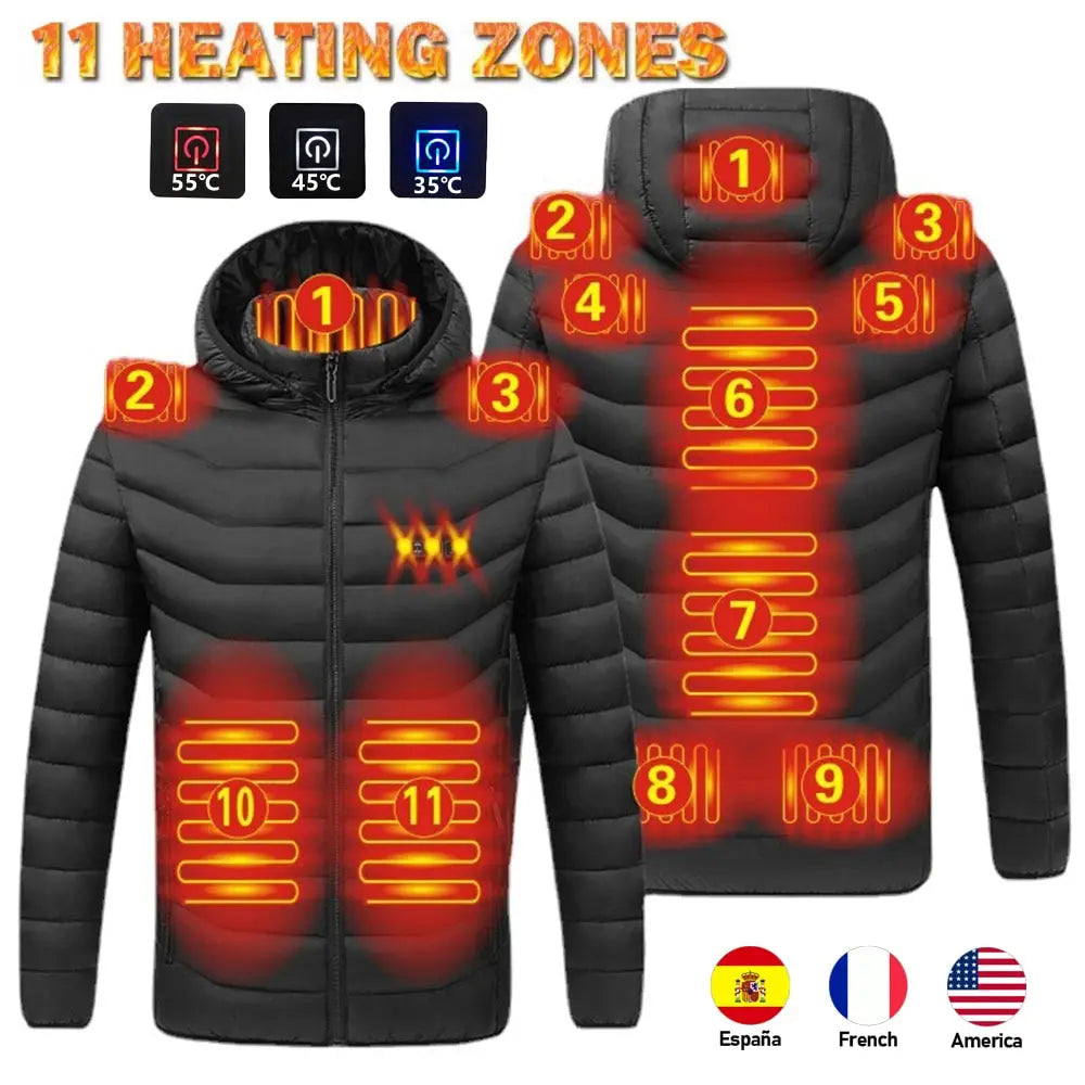Unisex Winter Heating Jacket - GLR SHOPPING