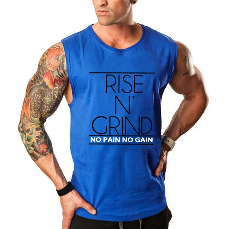 Cotton Gym Tank - GLR SHOPPING