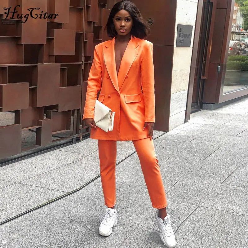 Long Sleeve Sim Blazer Dress - GLR SHOPPING