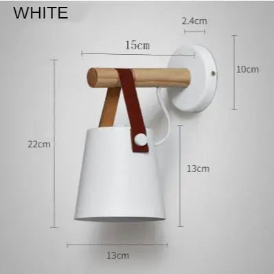 Riley Wooden Wall Sconce - GLR SHOPPING