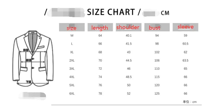 Pure Color Men's Business Suit - GLR SHOPPING