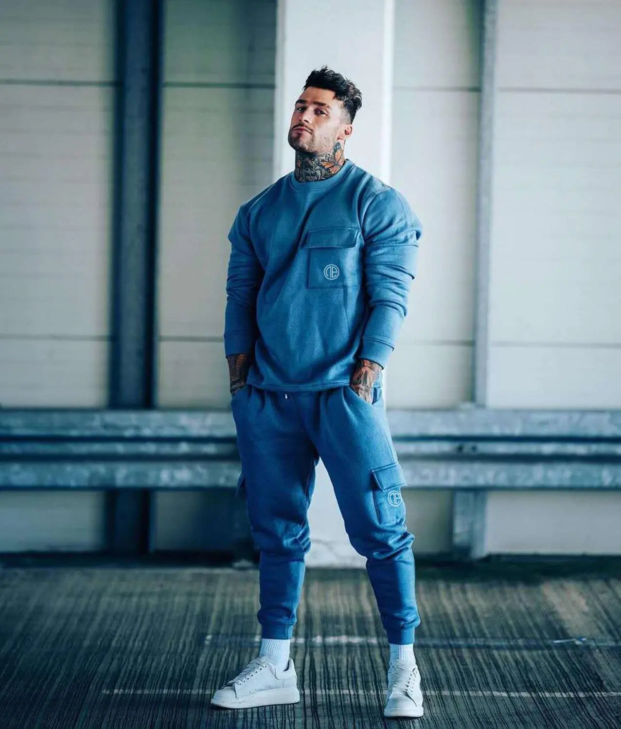 Mens Tracksuits 2020 Cotton Casual Hoodie Set Autumn Male Sweatshirt Clothes For Men - GLR SHOPPING