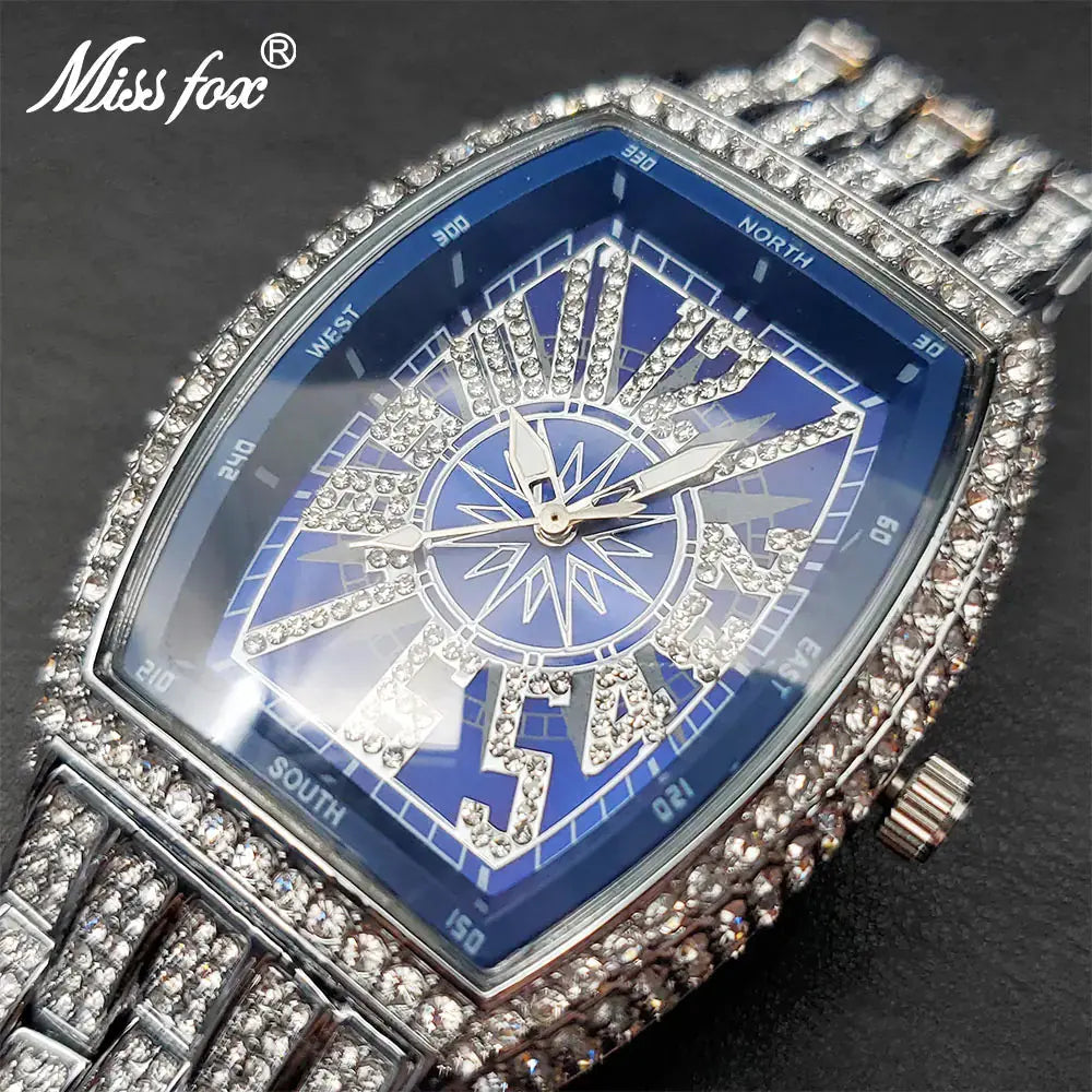 Iced Out Watch For Men - GLR SHOPPING