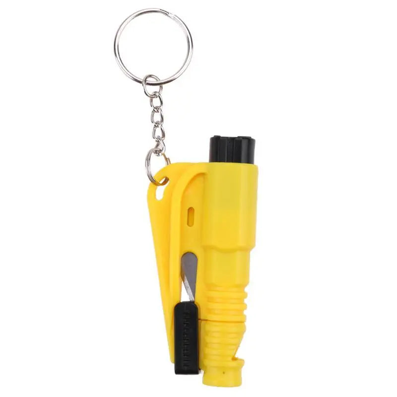 Emergency Mini Safety Hammer Auto Car Window Glass Breaker Keychain - GLR SHOPPING