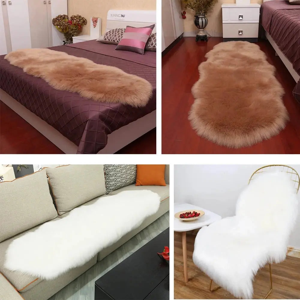 Faux Fur Carpet - GLR SHOPPING