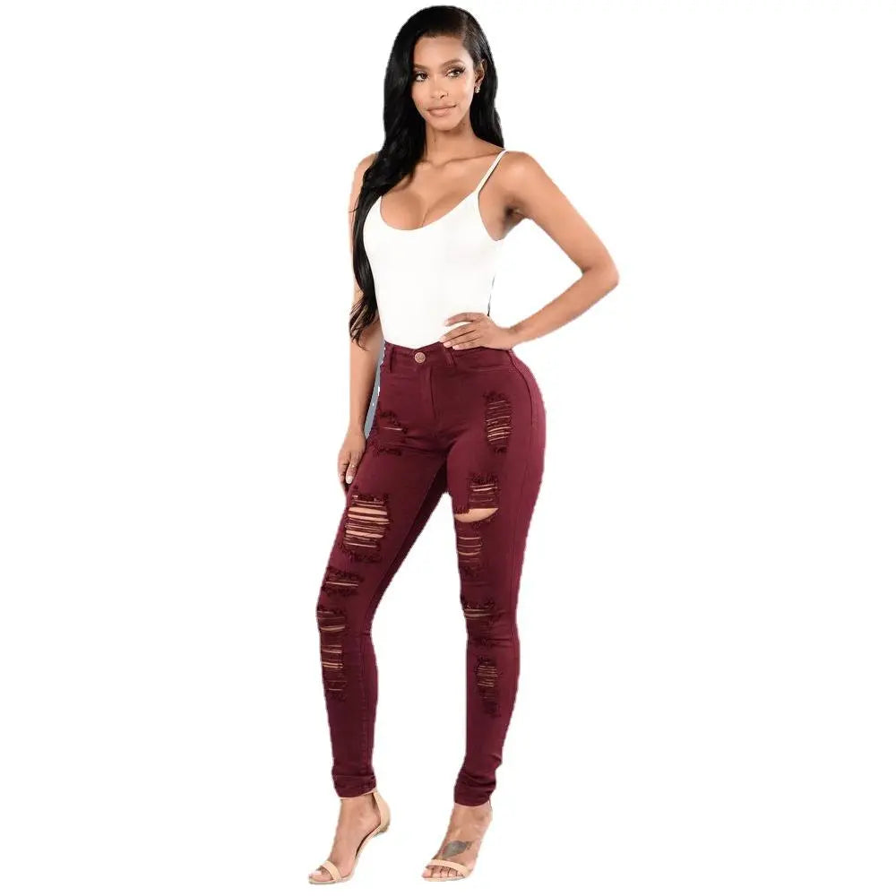 Women's High Rise Jeans - GLR SHOPPING