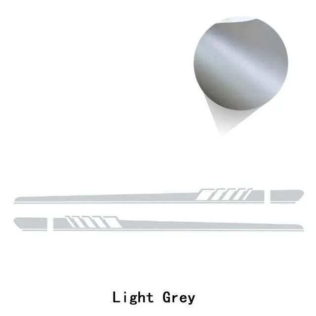 Car Door Side Stripes Skirt Sticker - GLR SHOPPING