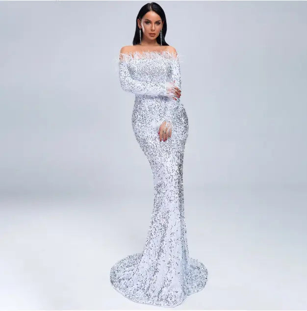 Elegant Evening Dress - GLR SHOPPING