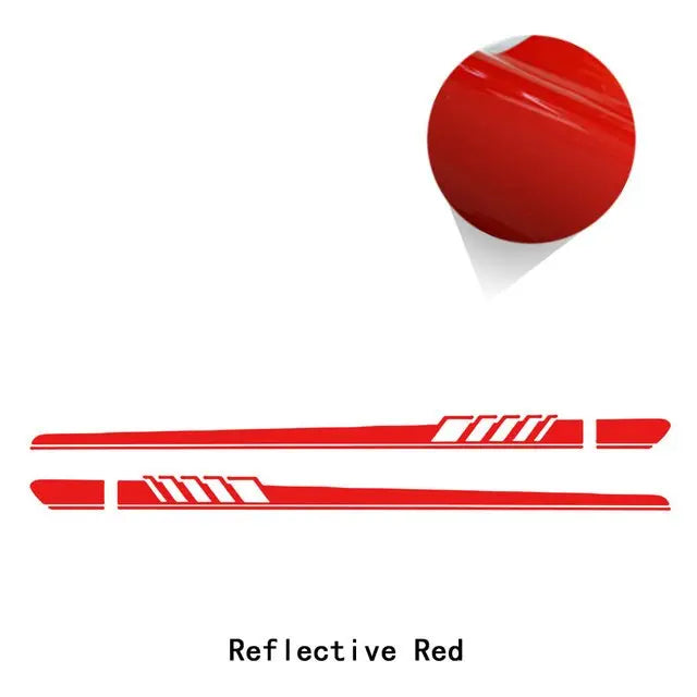 Car Door Side Stripes Skirt Sticker - GLR SHOPPING