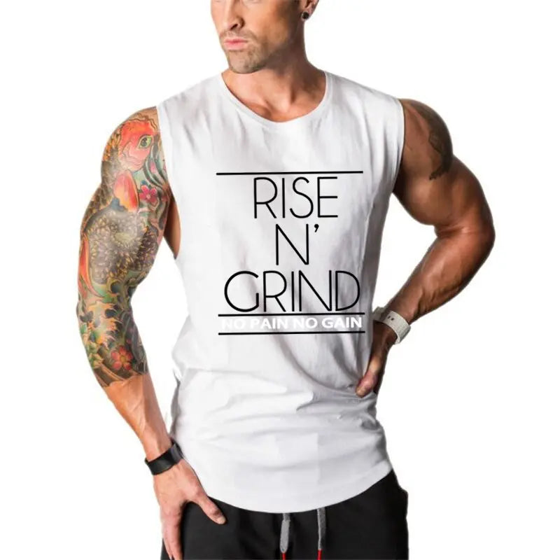 Cotton Gym Tank - GLR SHOPPING