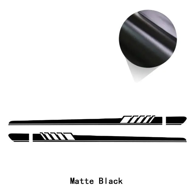 Car Door Side Stripes Skirt Sticker - GLR SHOPPING