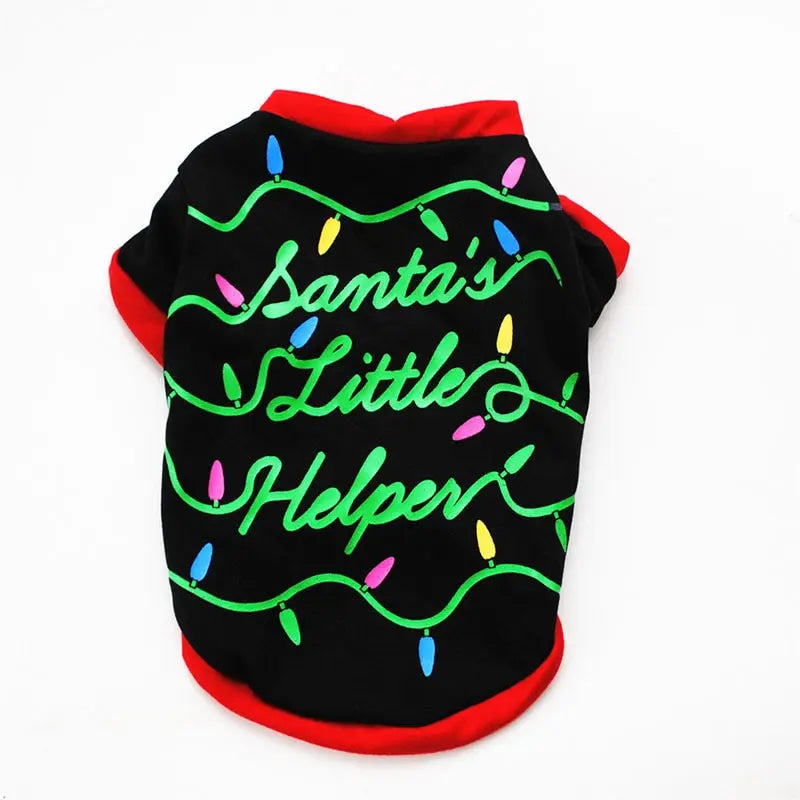 Cotton Christmas Pet Clothes - GLR SHOPPING