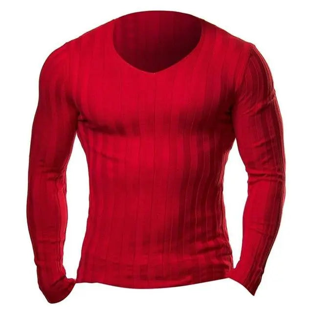 GRC Knitted Slim Long Sleeve - GLR SHOPPING