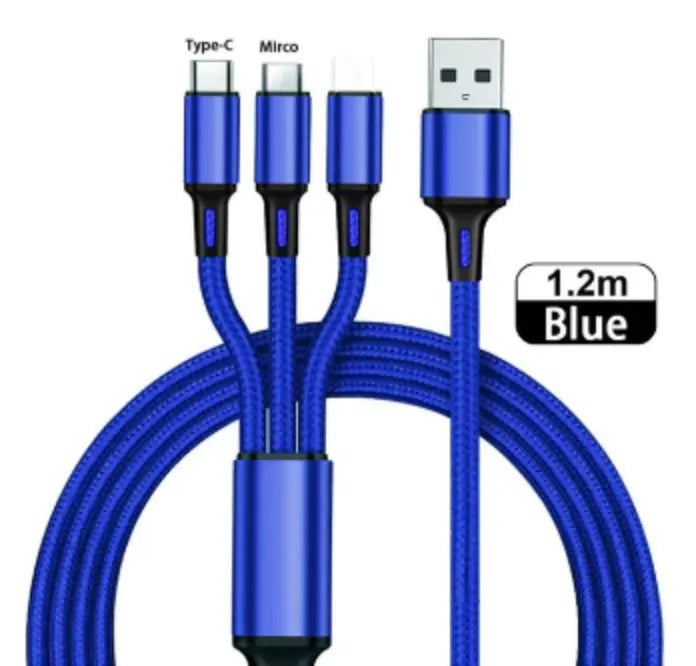 USB Charger Cable 3 in 1 (Private Listing) - GLR SHOPPING