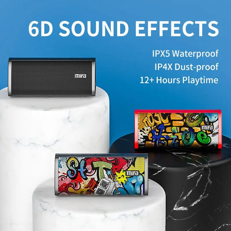 Mifa Portable Bluetooth Speaker Portable Wireless Speaker - GLR SHOPPING