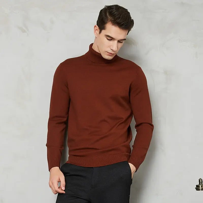 8 Color Turtleneck Sweater - GLR SHOPPING