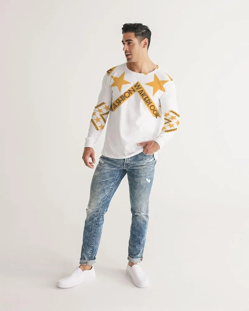 Men's Fashion Long Sleeve Wakerlook Tee - GLR SHOPPING